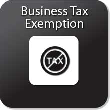 business tax exemption form